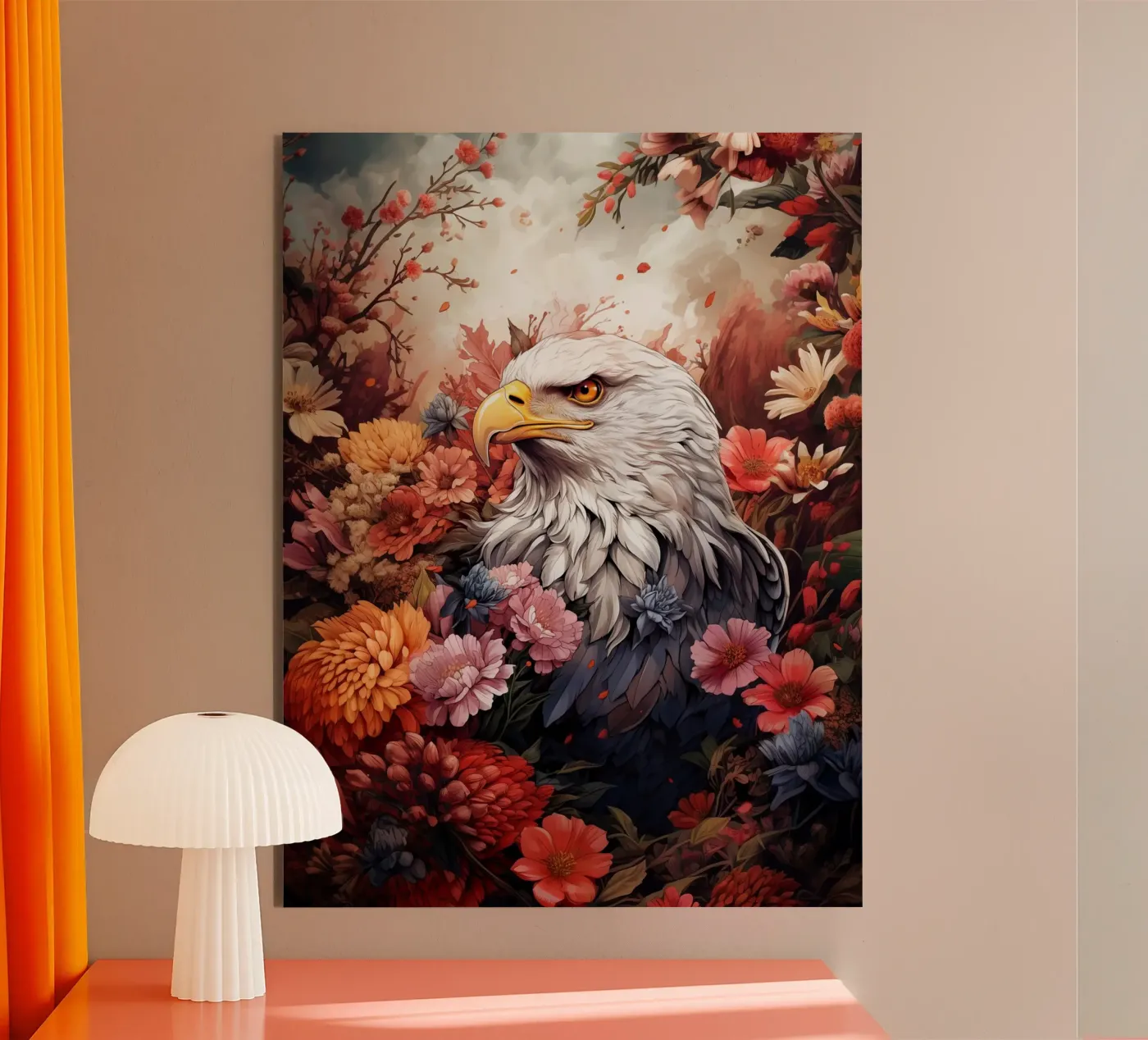 Eagle Flowers forex plate by Mateo