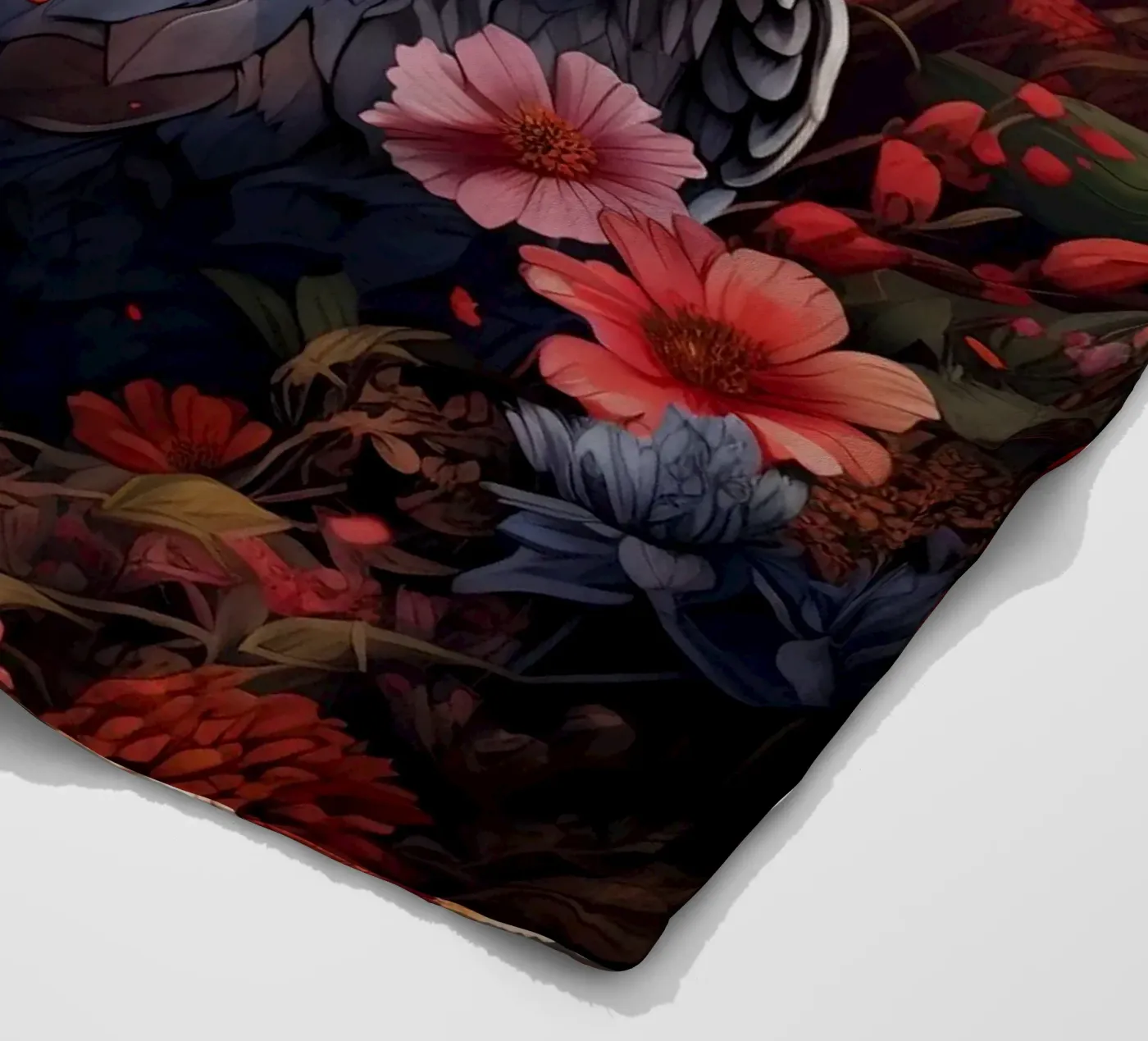 Eagle Flowers Fleecedecke von Mateo