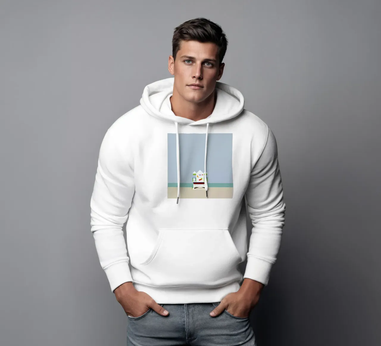 LGT01 felpa con cappuccio da Swen Swensøn