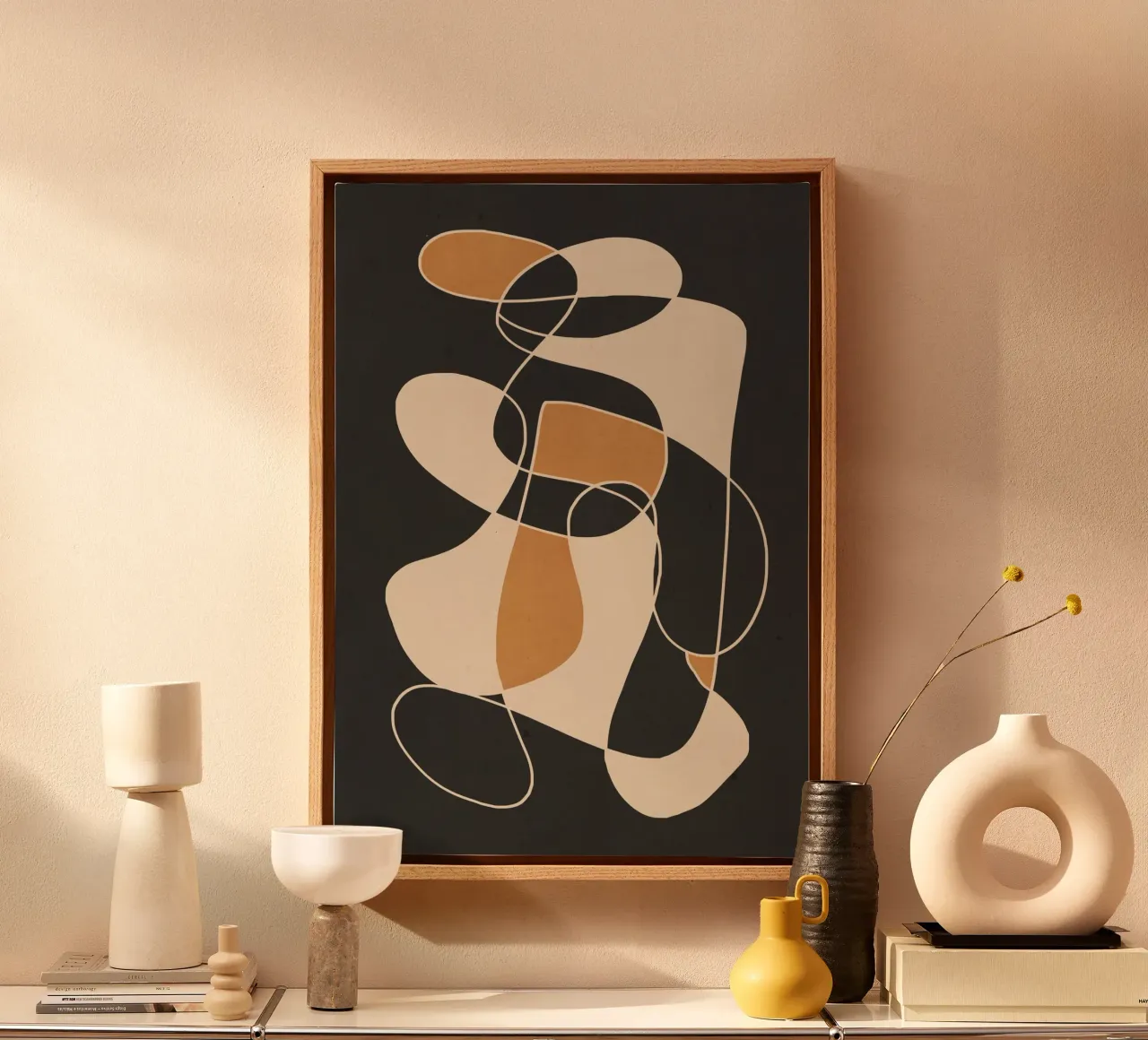 Arte moderna astratta e minimale 25 tela da ThingDesign