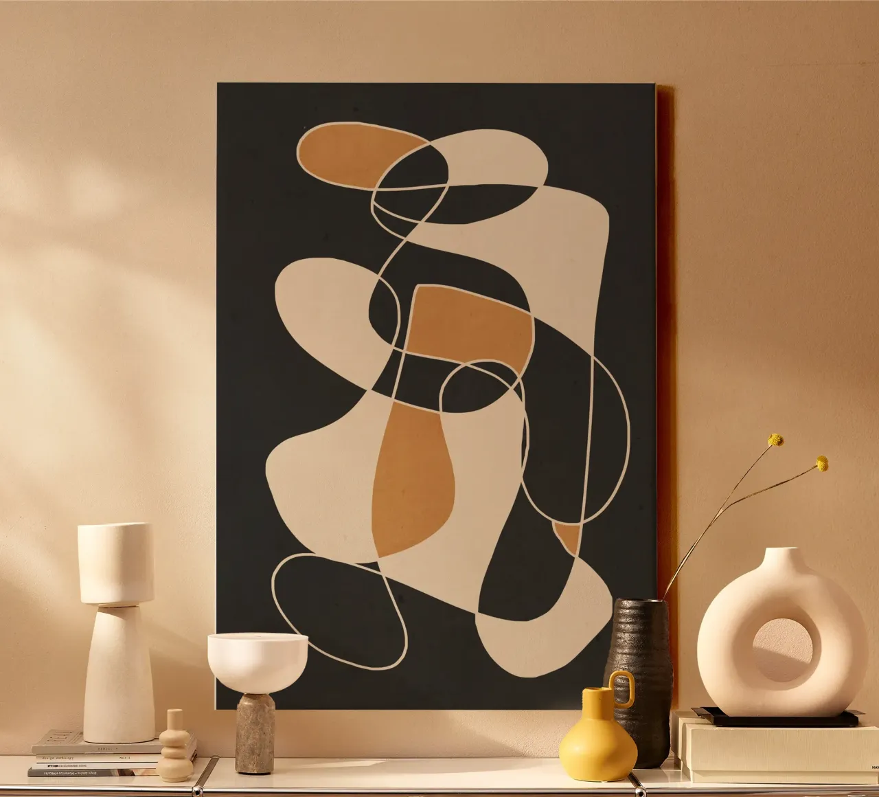 Arte moderna astratta e minimale 25 tela da ThingDesign