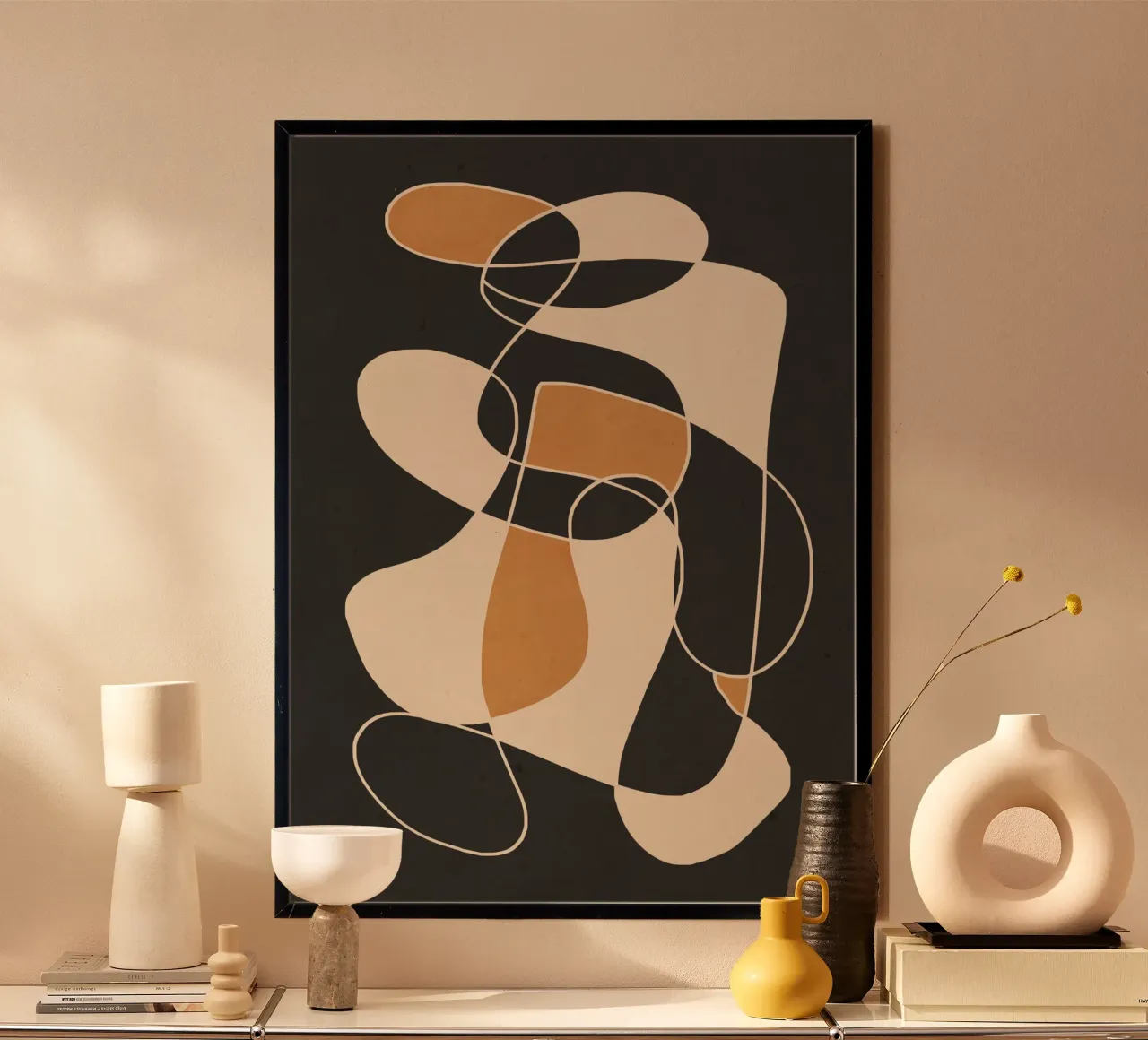 Arte moderno abstracto minimalista 25 hahnemühle de ThingDesign