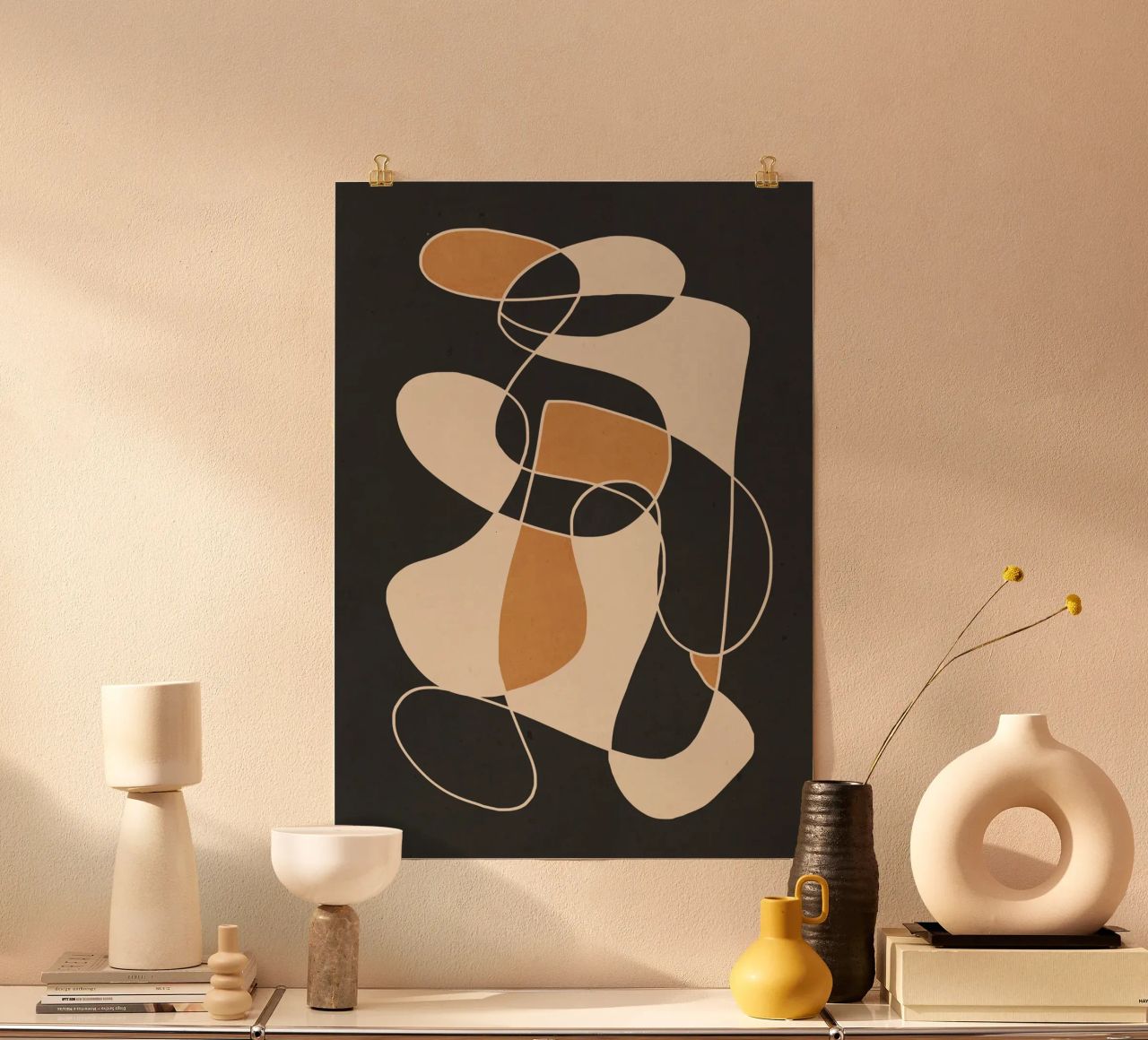 Arte moderna astratta e minimale 25 carta hahnemühle da ThingDesign