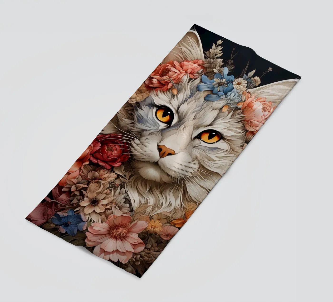 Cat Flowers telo mare da Mateo