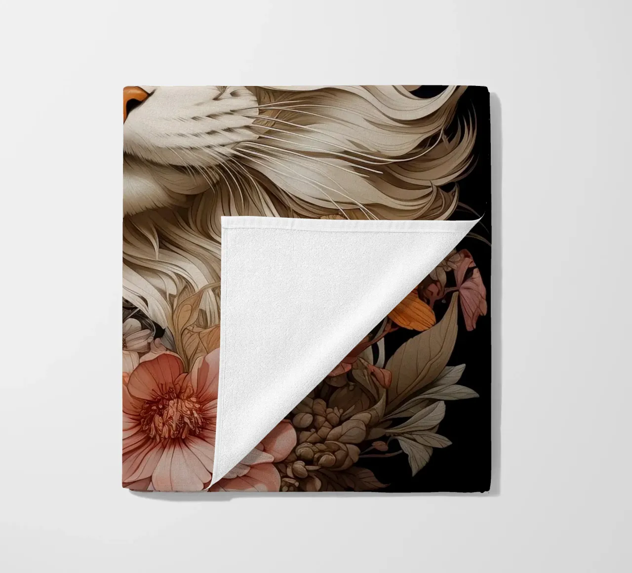 Cat Flowers telo mare da Mateo