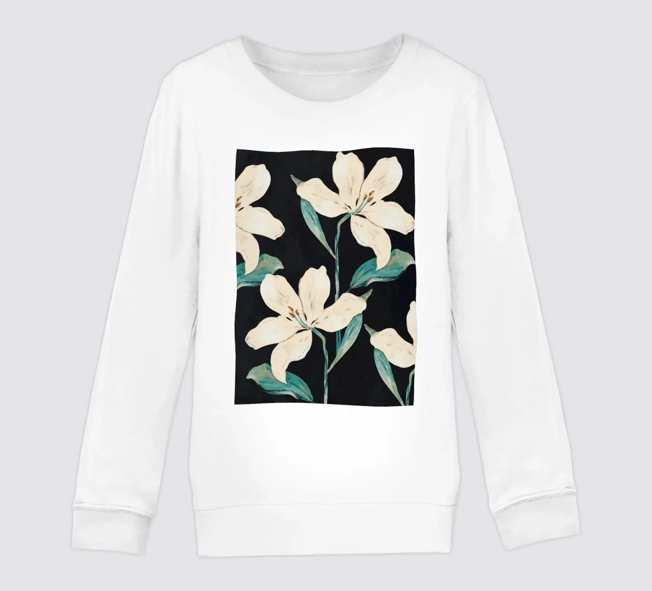 Fiori di primavera 8 felpa bambino da ThingDesign