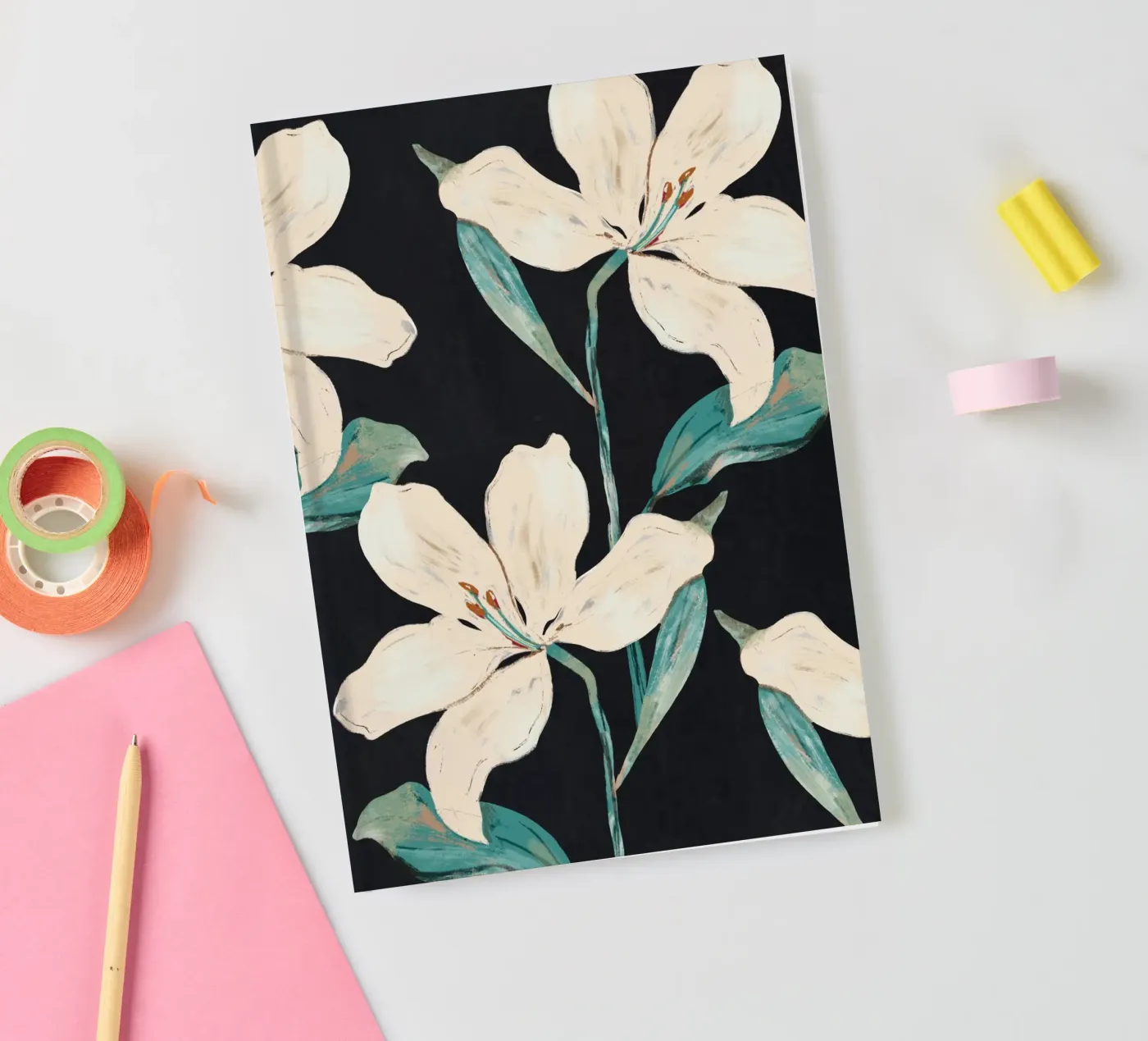 Spring Flowers 8 notebook by ThingDesign
