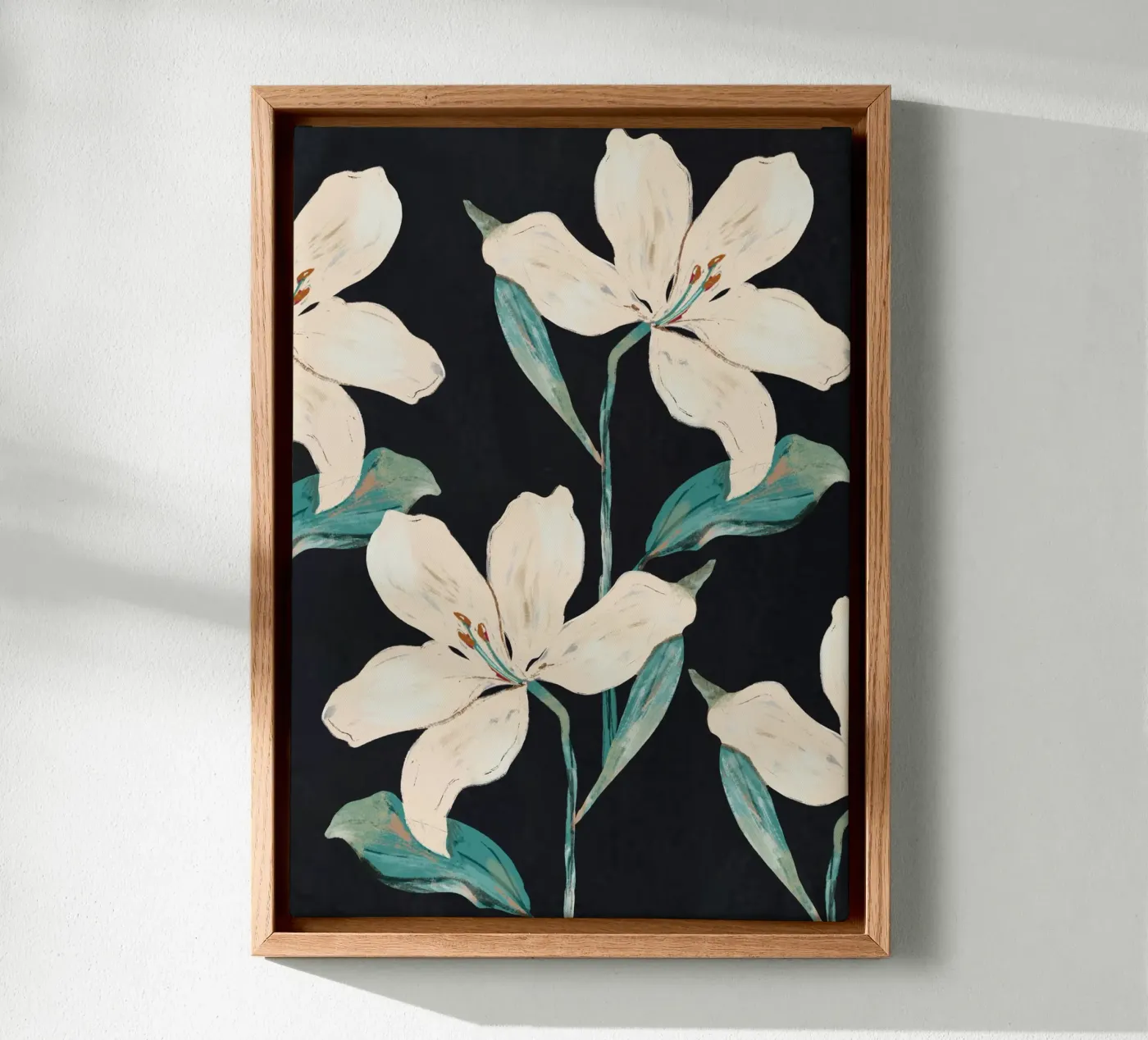 Spring Flowers 8 canvas by ThingDesign