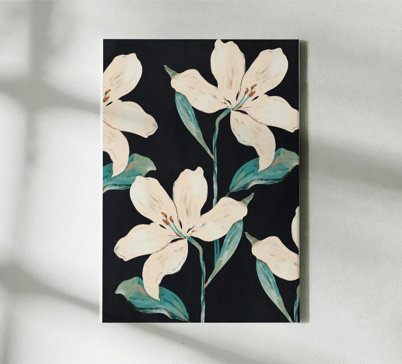 Spring Flowers 8 canvas by ThingDesign