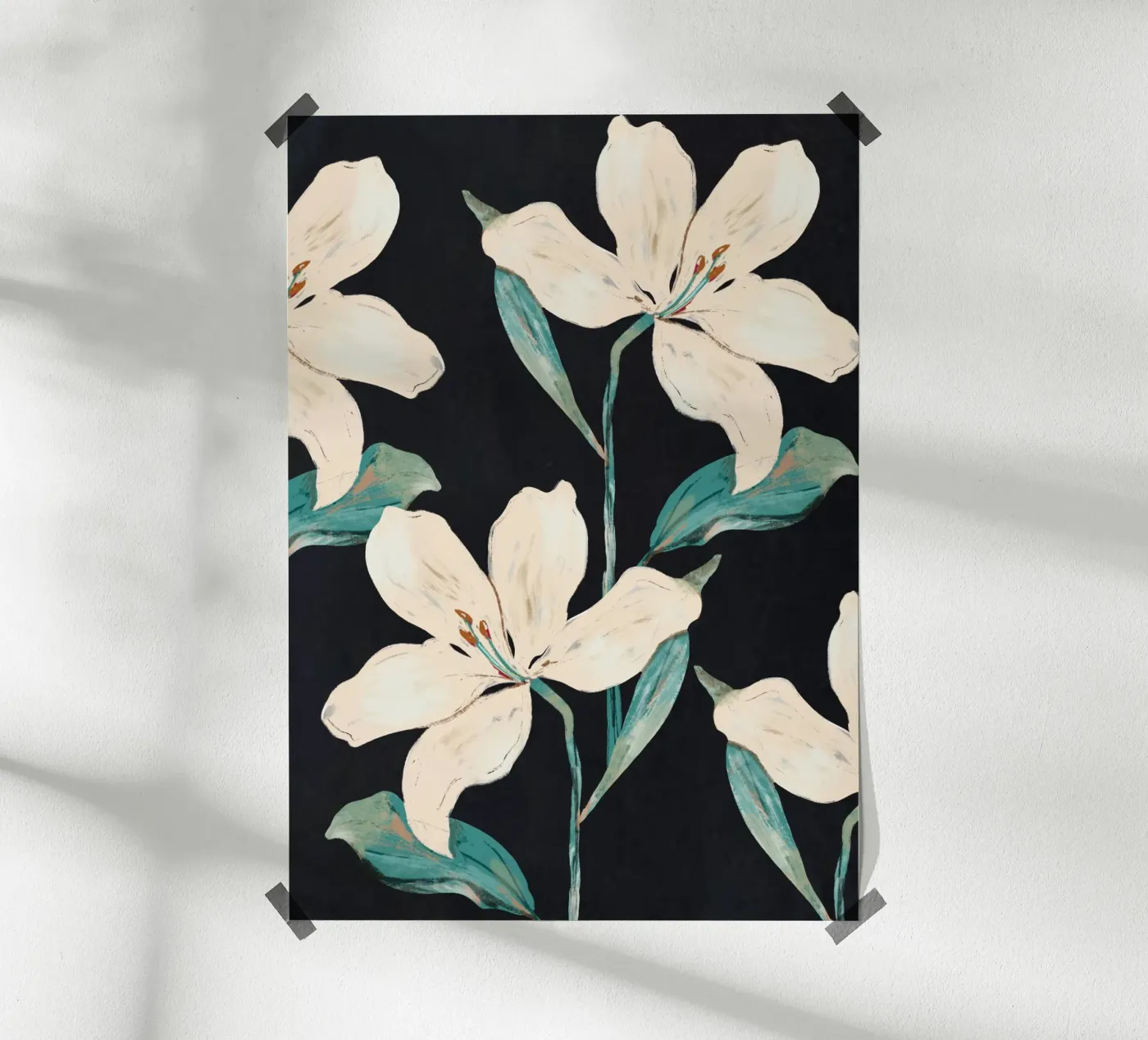 Spring Flowers 8 poster by ThingDesign