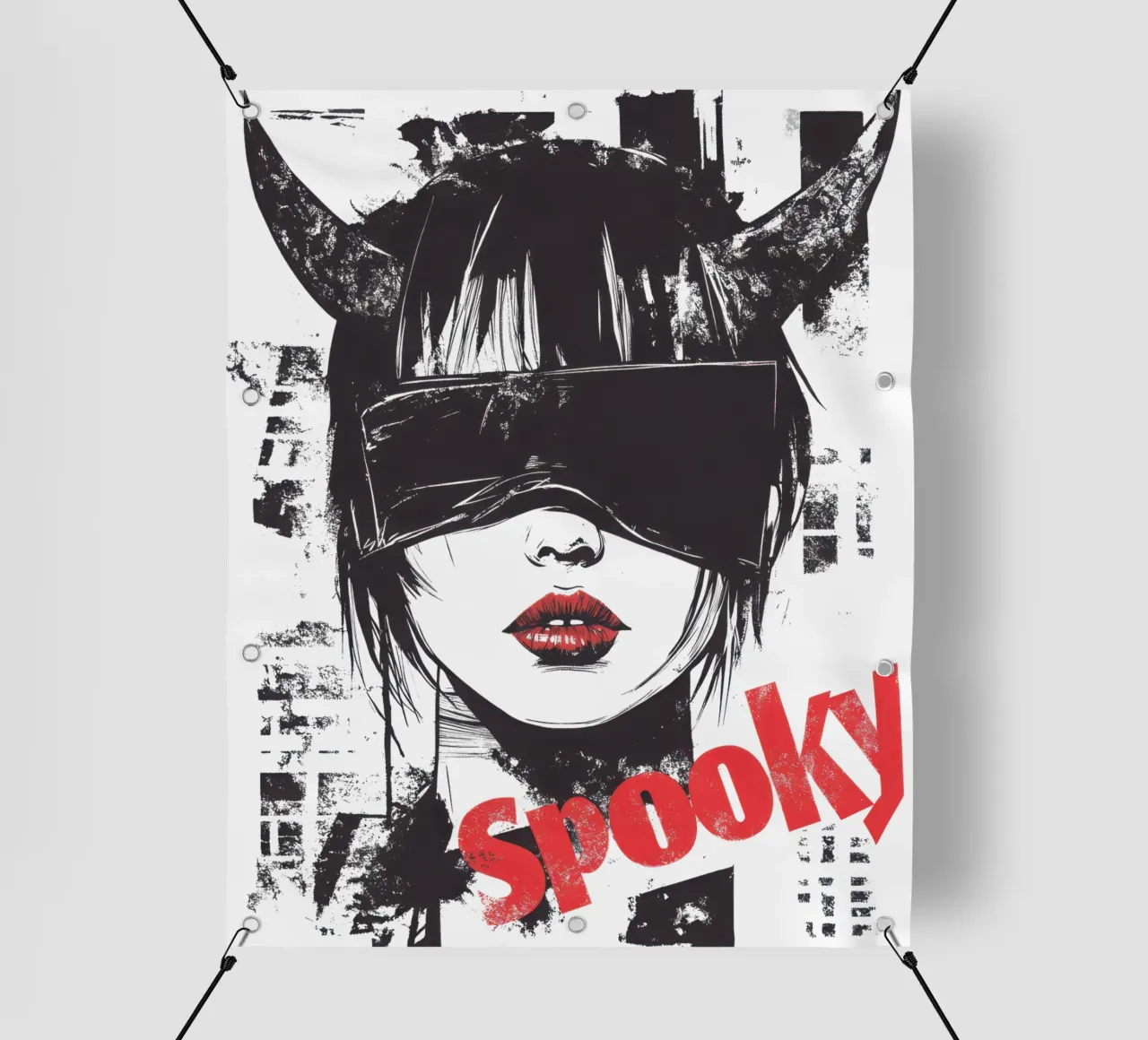 Design per camicia da festa con Augenbinde telo in pvc da Autofocus