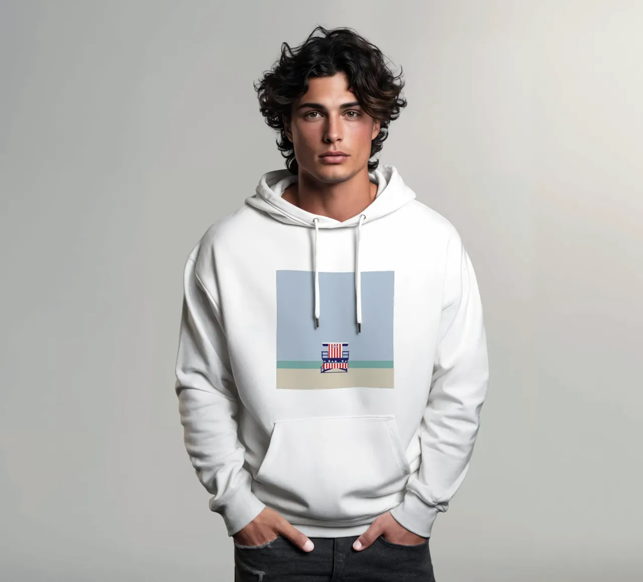 LGT02 felpa con cappuccio da Swen Swensøn