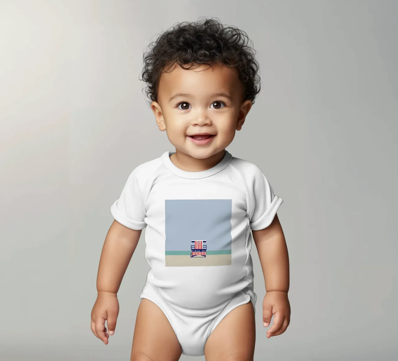 LGT02 body neonato maniche corte da Swen Swensøn