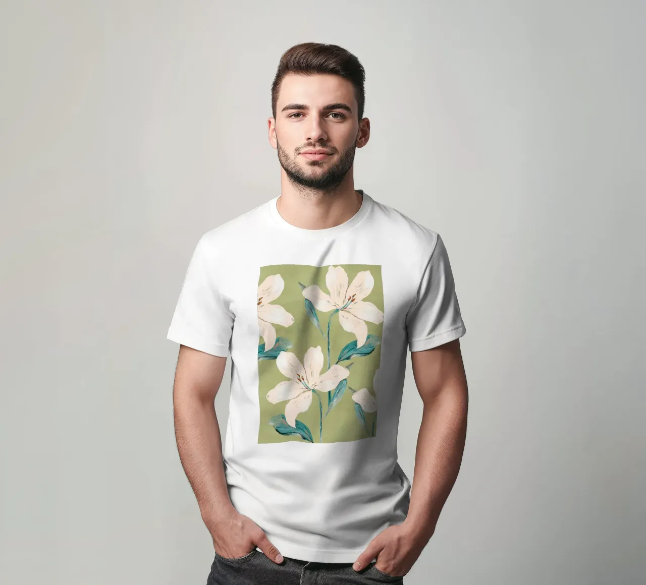 Fiori di primavera 4 t-shirt da ThingDesign