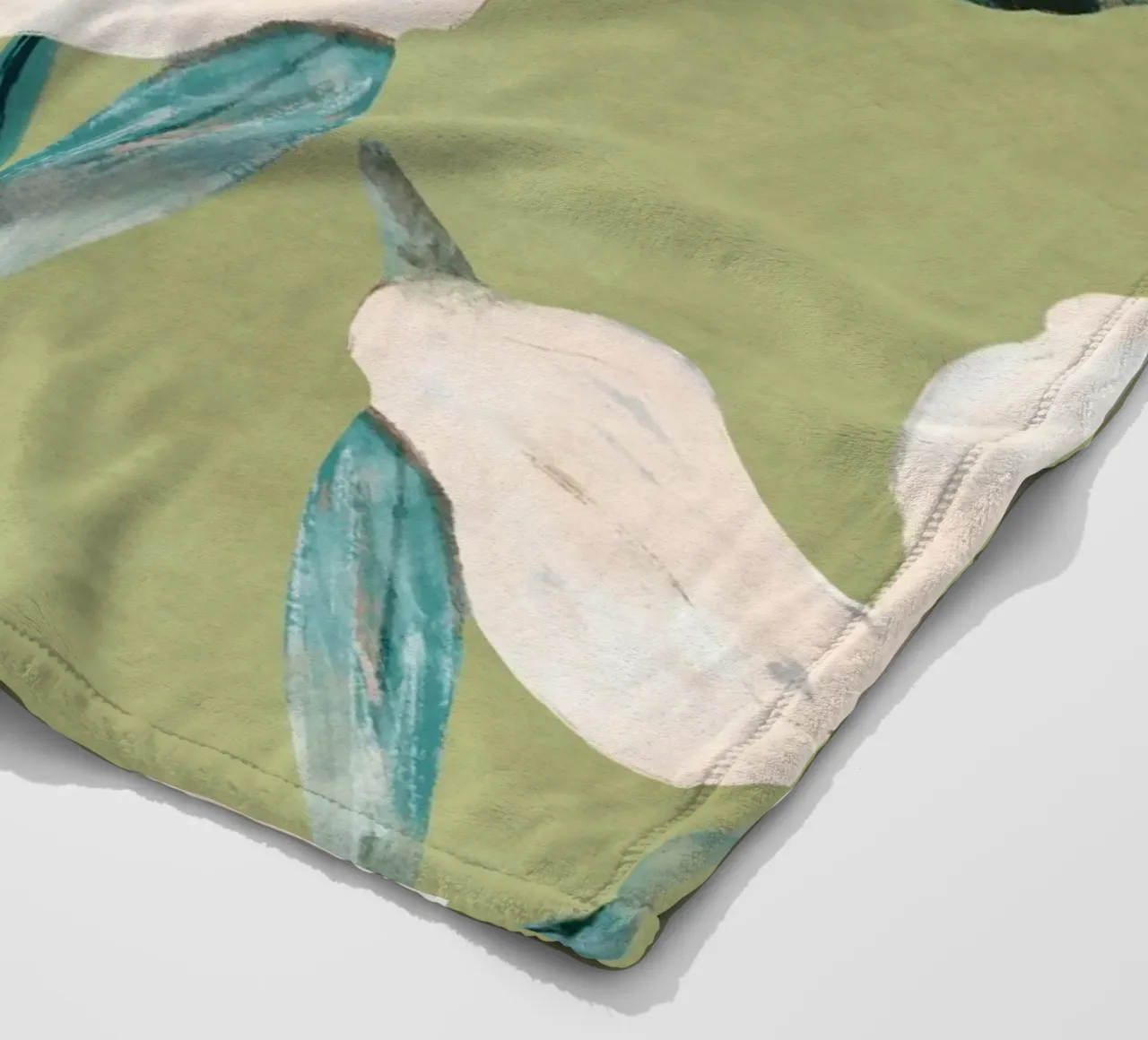 Spring Flowers 4 Fleecedecke von ThingDesign