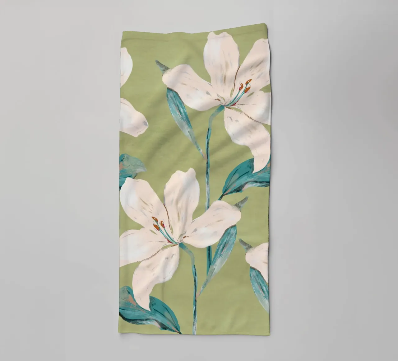 Spring Flowers 4 towel by ThingDesign