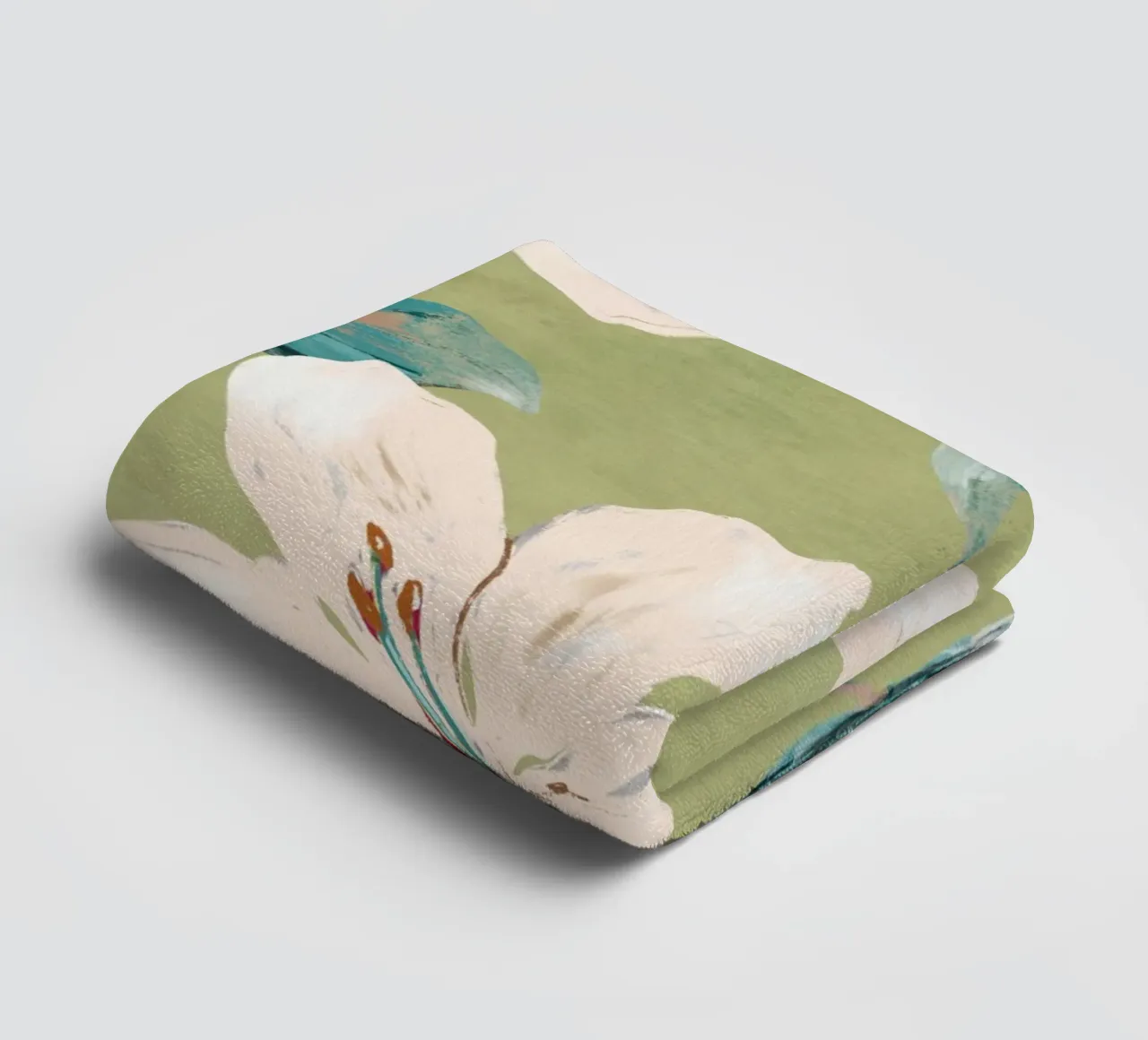 Spring Flowers 4 towel by ThingDesign