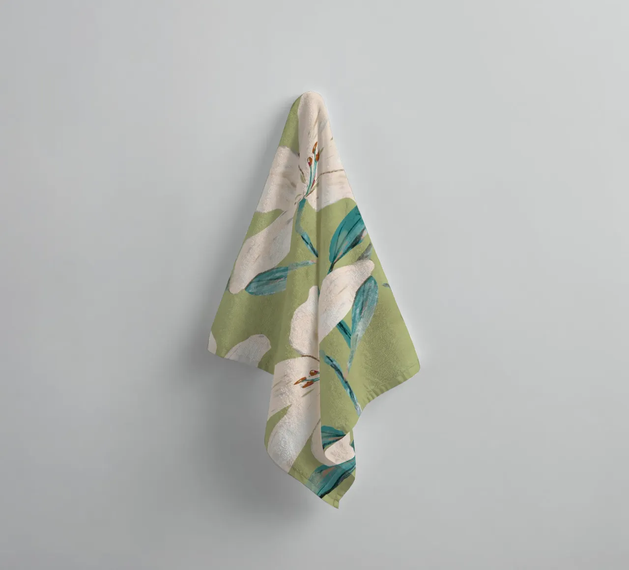 Spring Flowers 4 towel by ThingDesign
