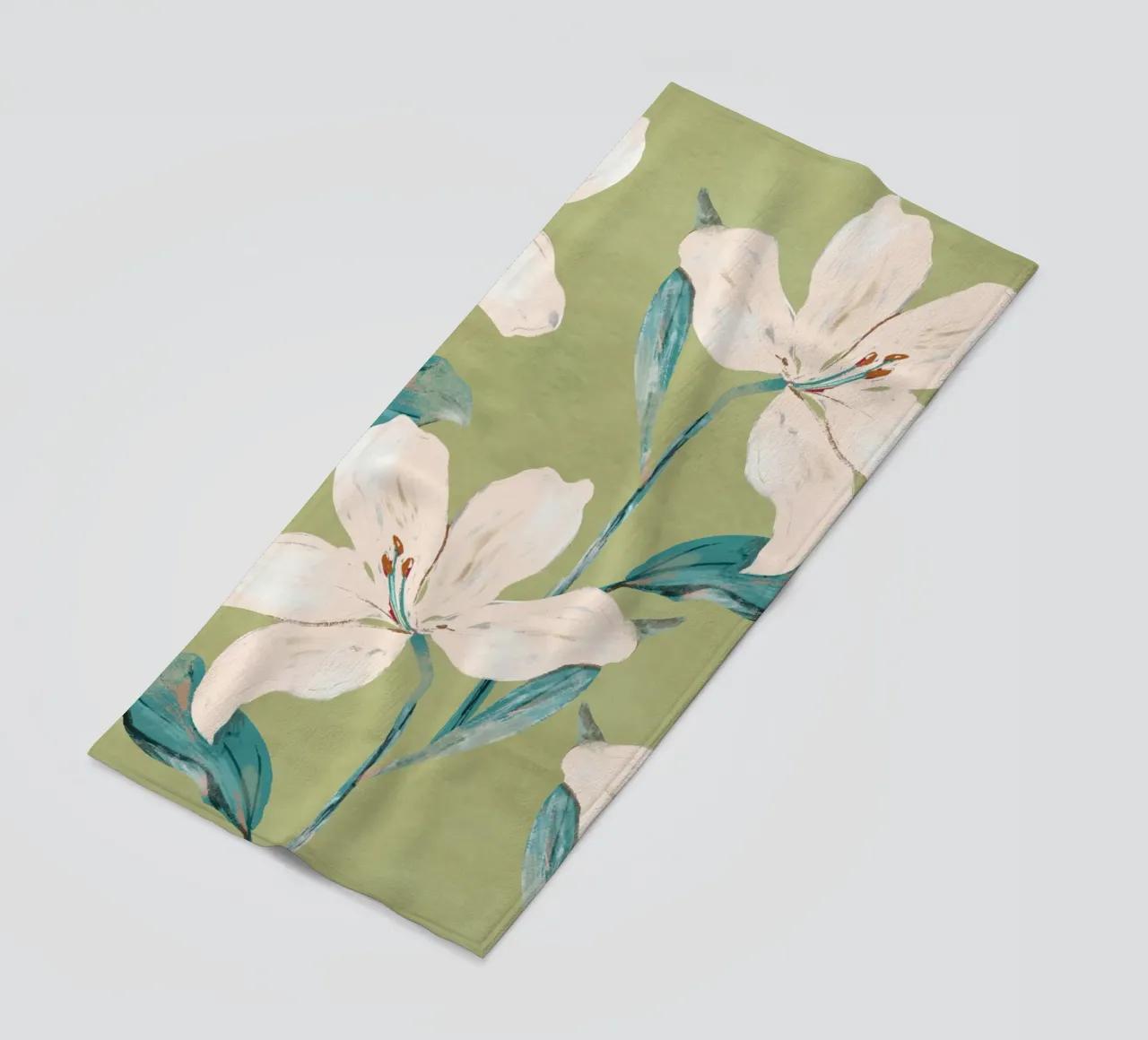 Fiori di primavera 4 telo mare da ThingDesign