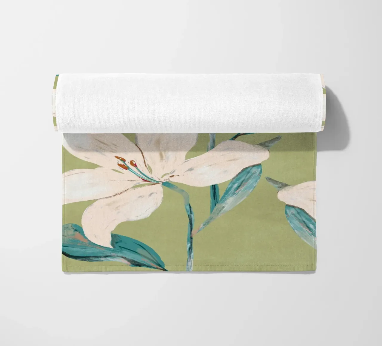 Fiori di primavera 4 telo mare da ThingDesign