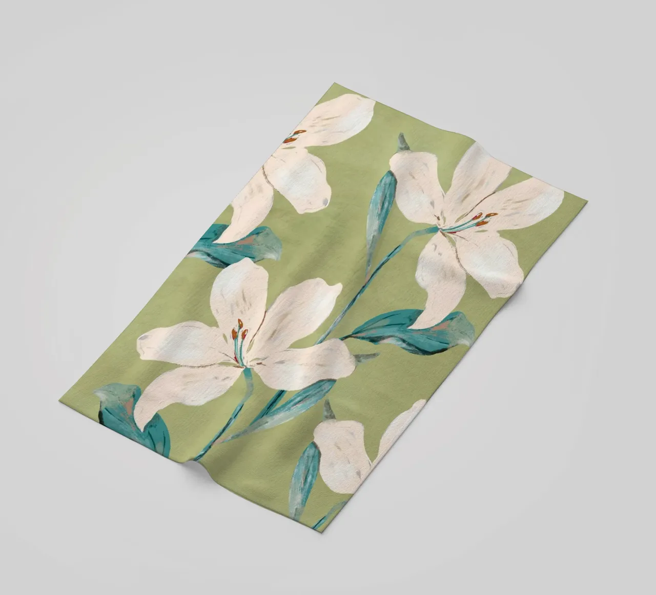 Fiori di primavera 4 telo mare da ThingDesign