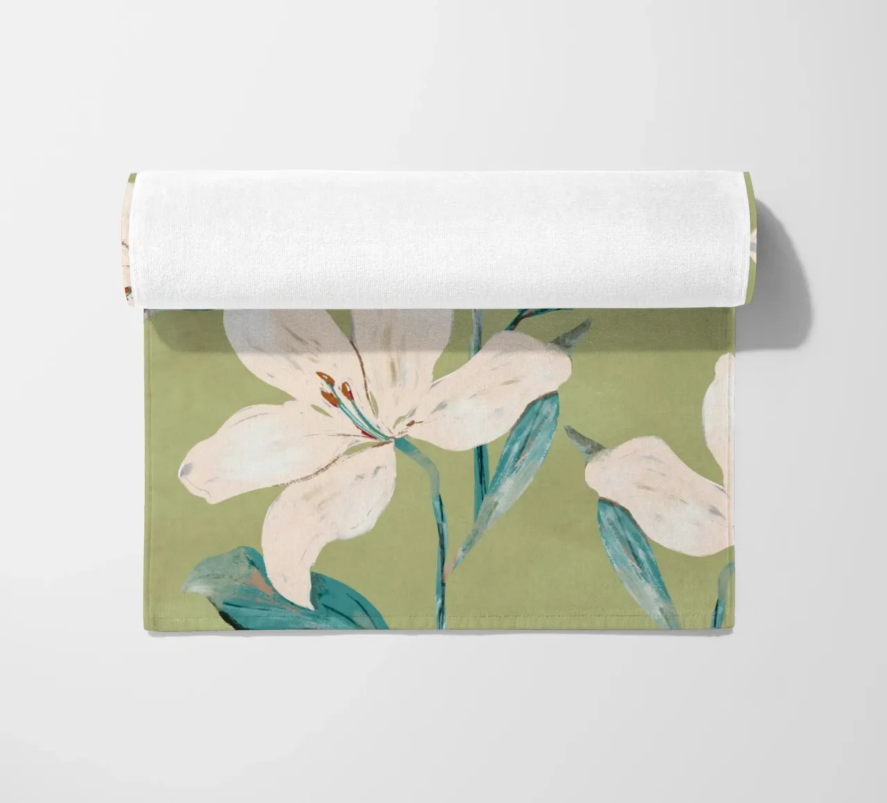 Fiori di primavera 4 telo mare da ThingDesign