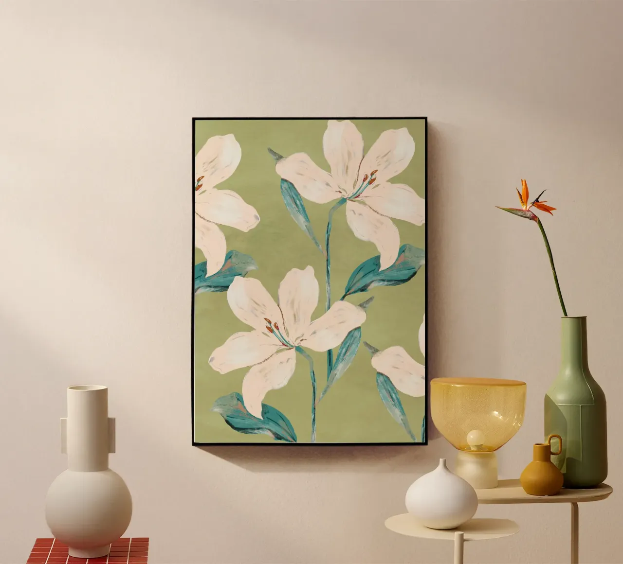 Fleurs de printemps 4 plexiglas de ThingDesign