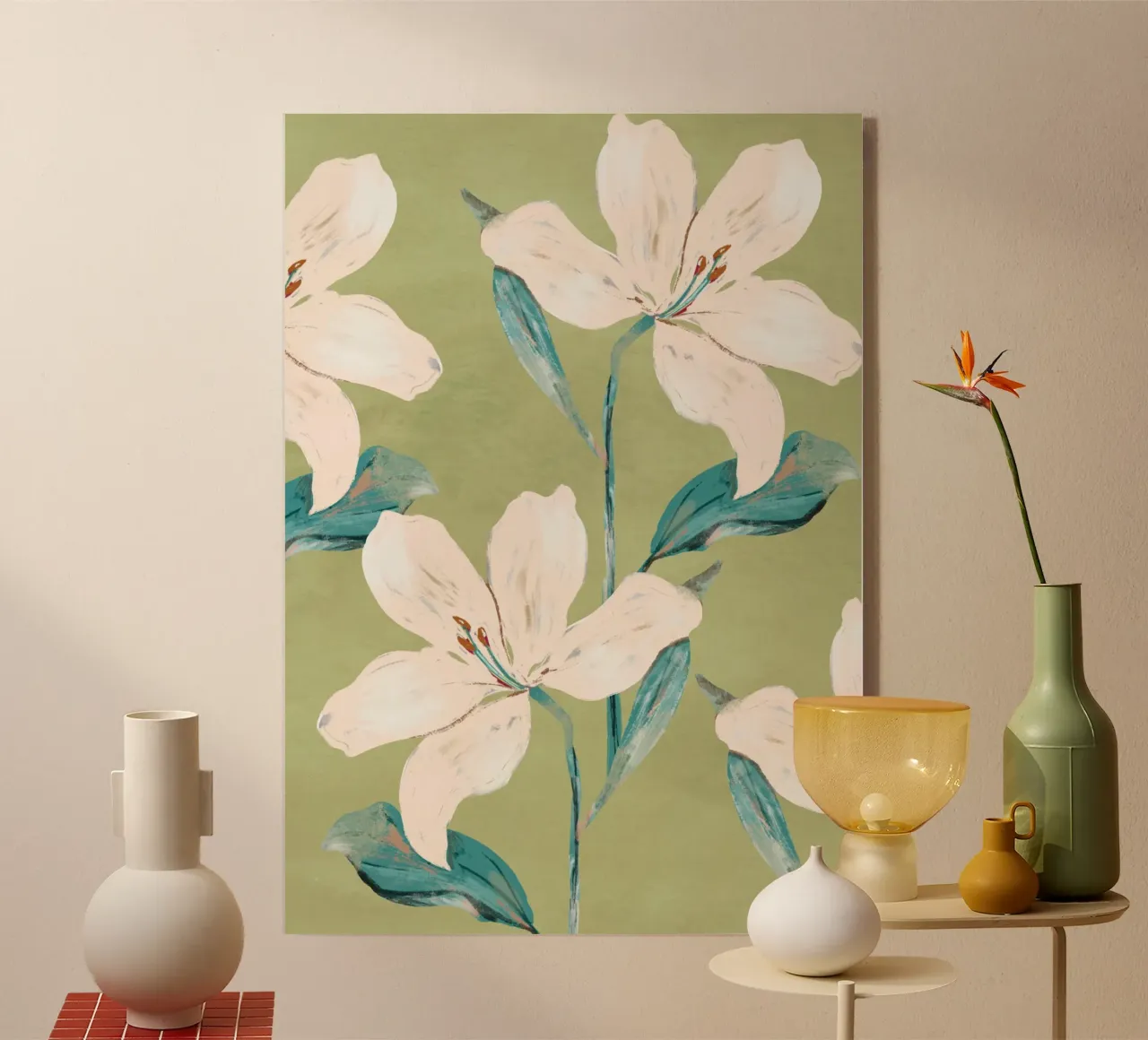 Fleurs de printemps 4 plexiglas de ThingDesign