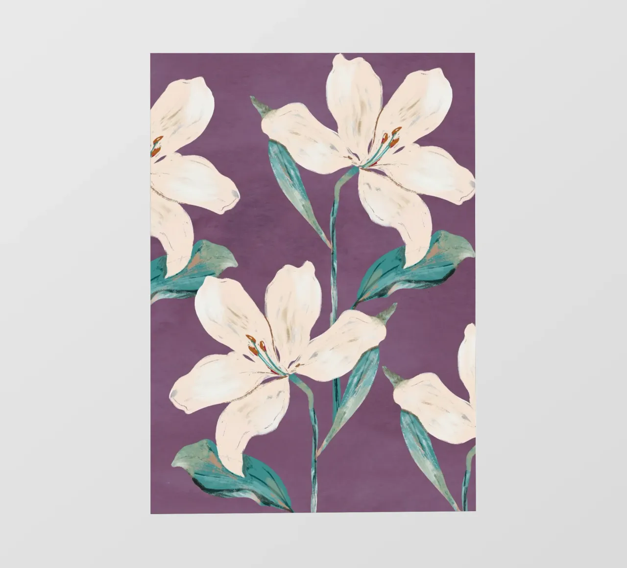 Fiori di primavera 5 telo in pvc da ThingDesign