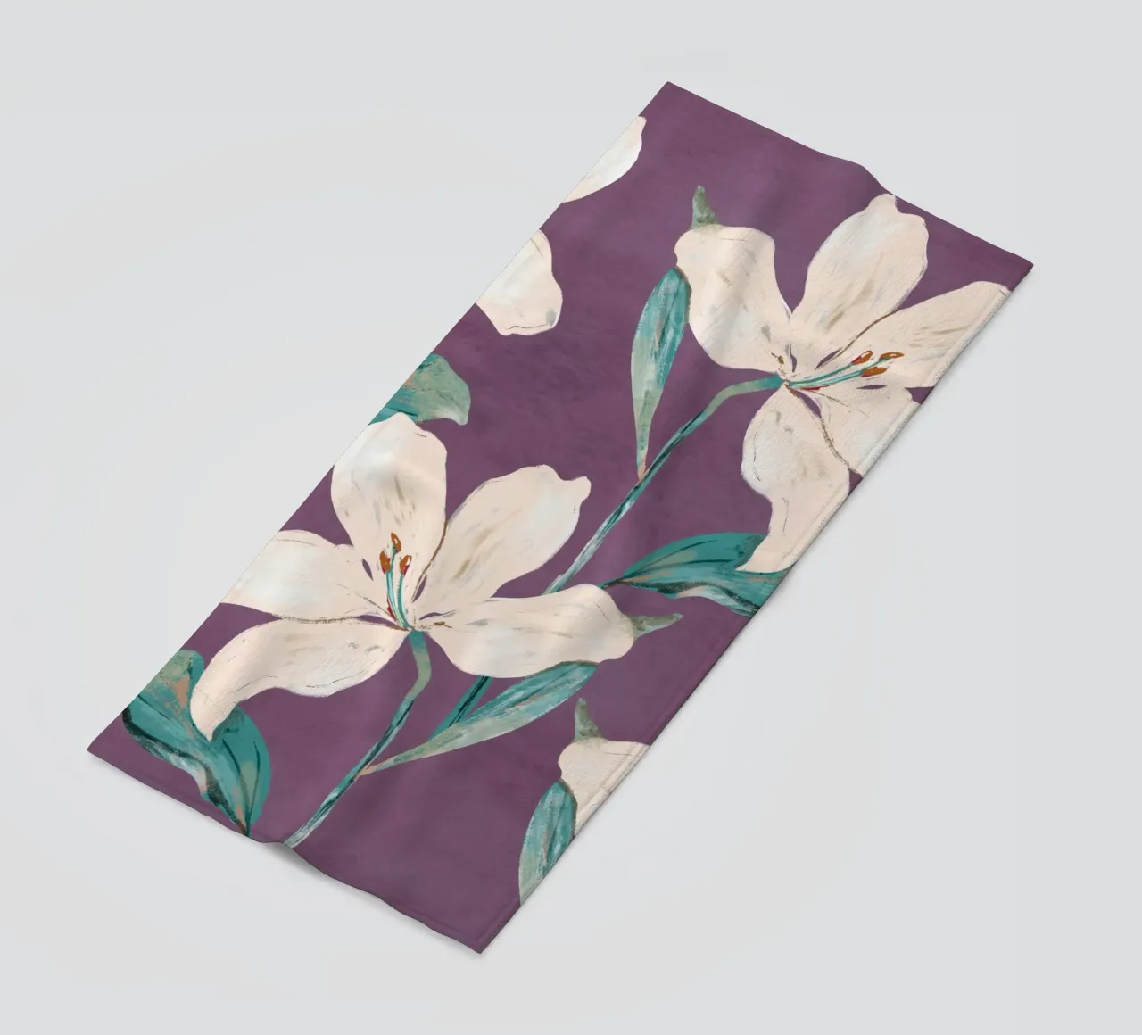 Fiori di primavera 5 telo mare da ThingDesign