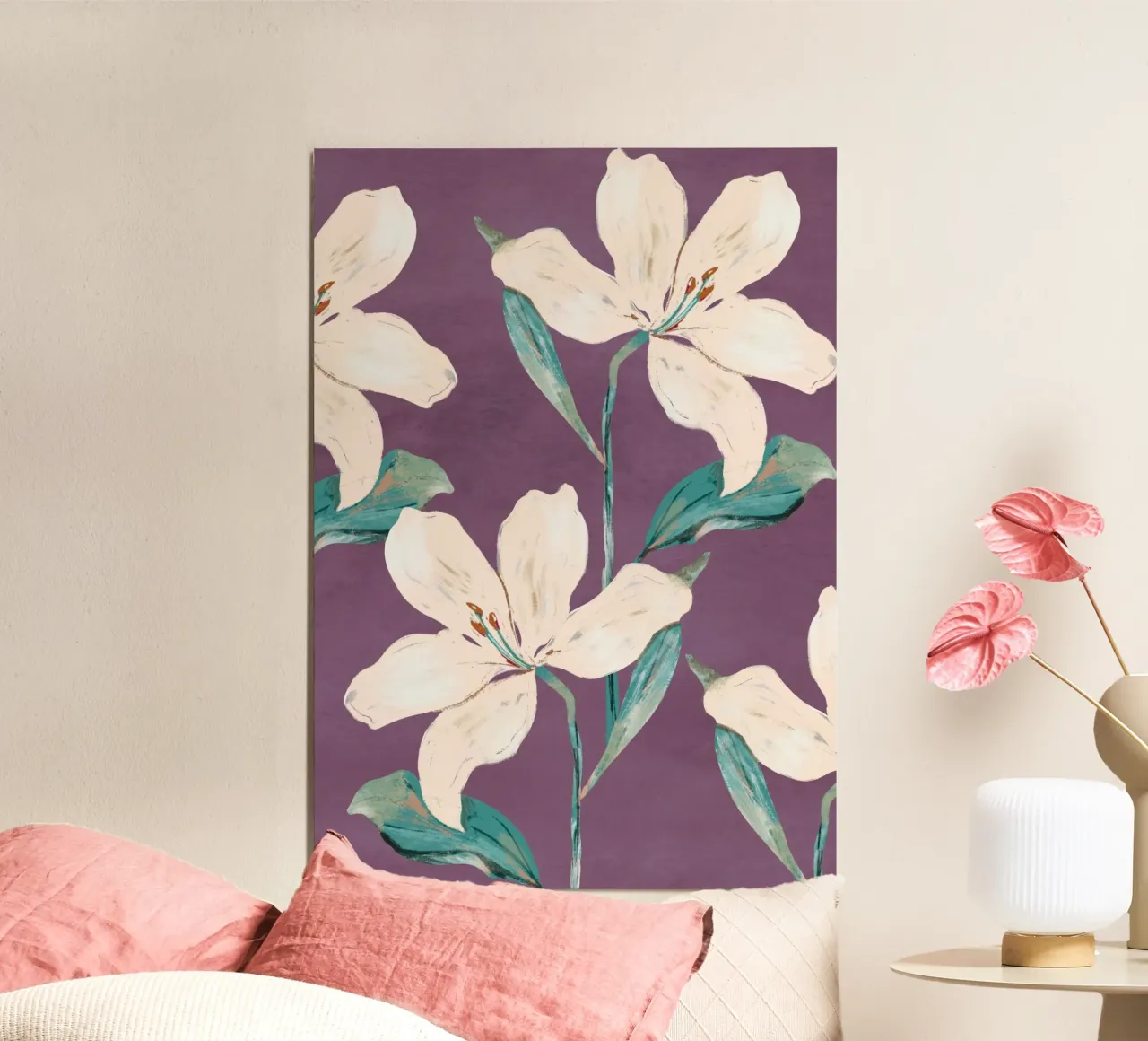 Spring Flowers 5 poster by ThingDesign