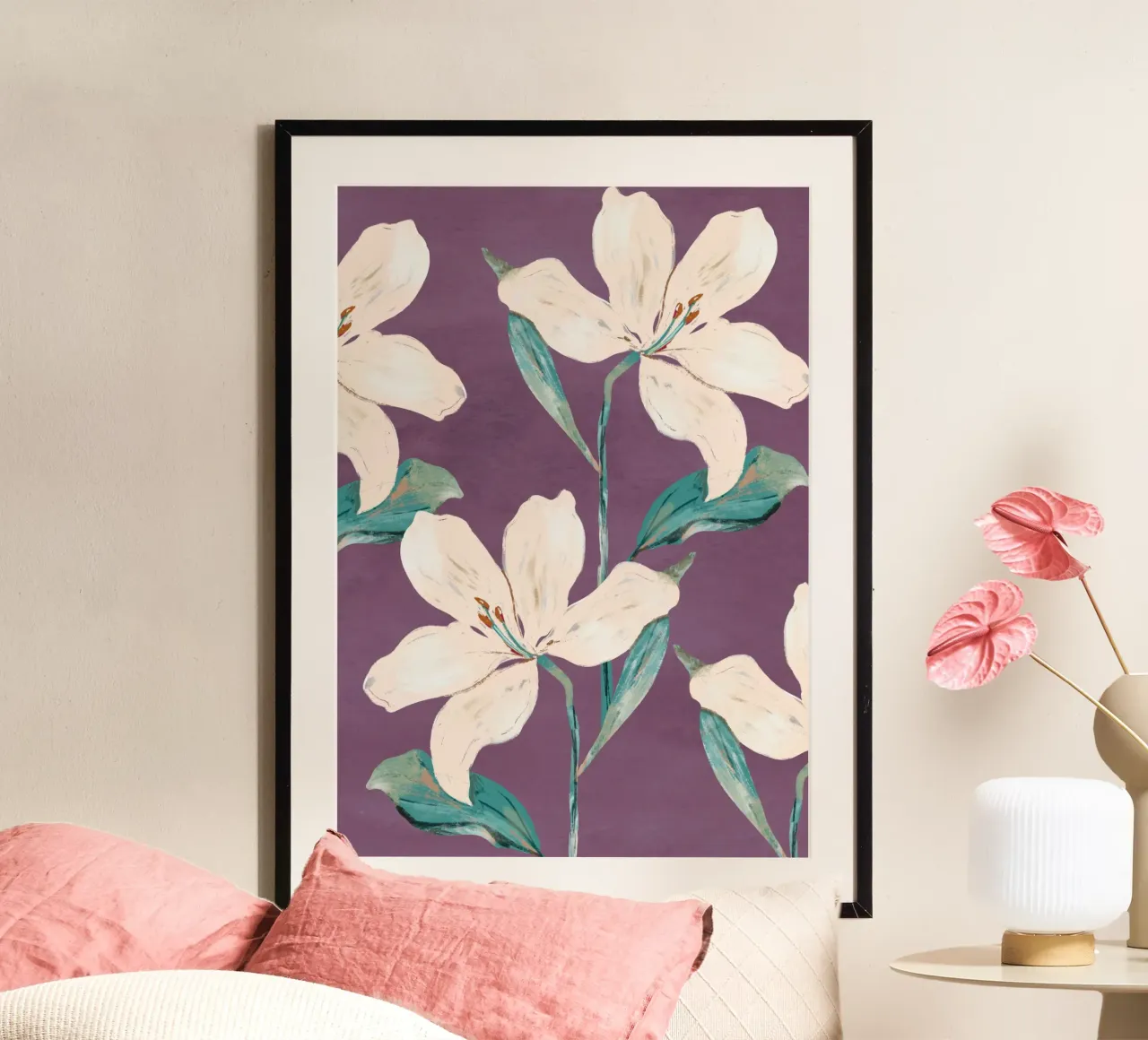 Spring Flowers 5 poster by ThingDesign