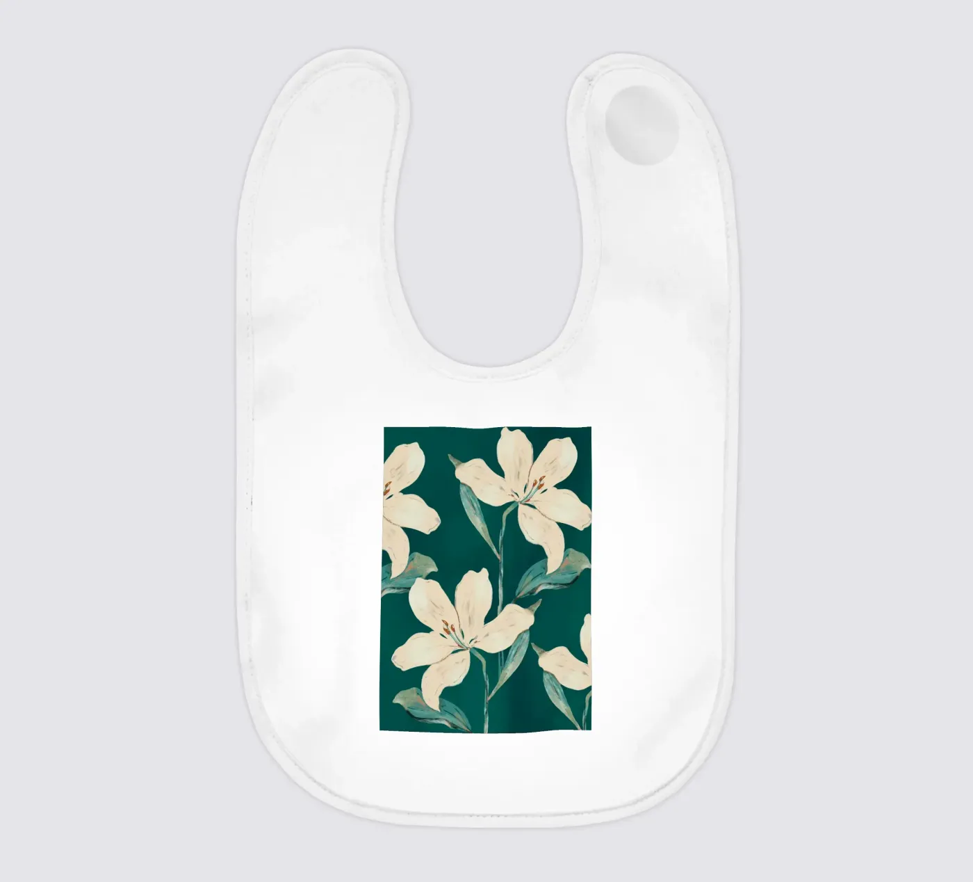 Frühlingsblumen 2 Babylätzchen von ThingDesign
