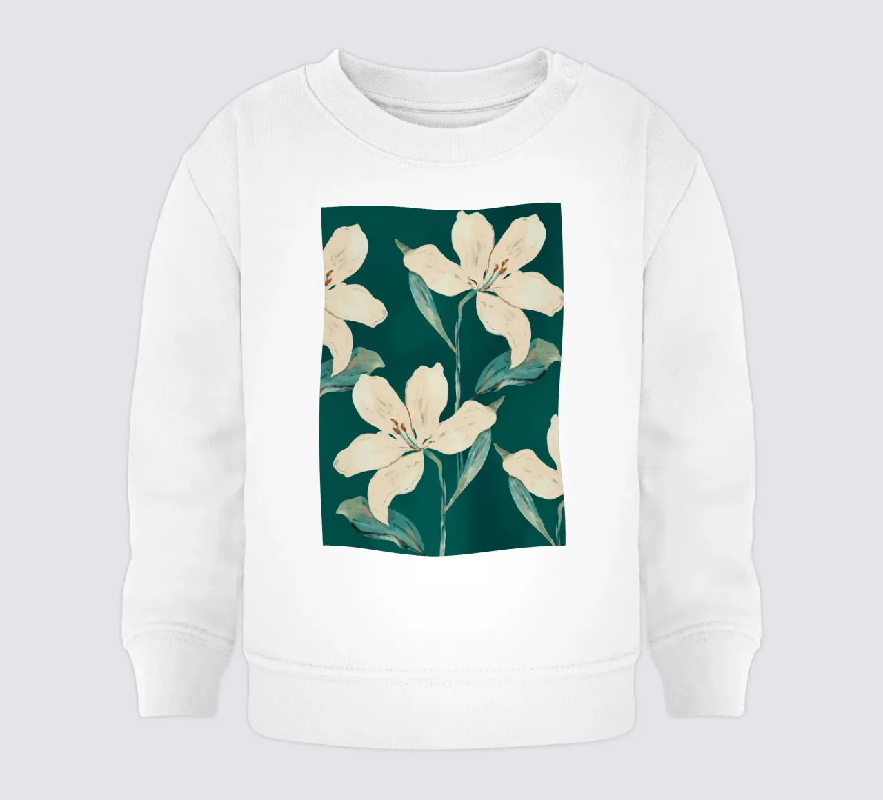 Fiori di primavera 2 felpa neonato da ThingDesign