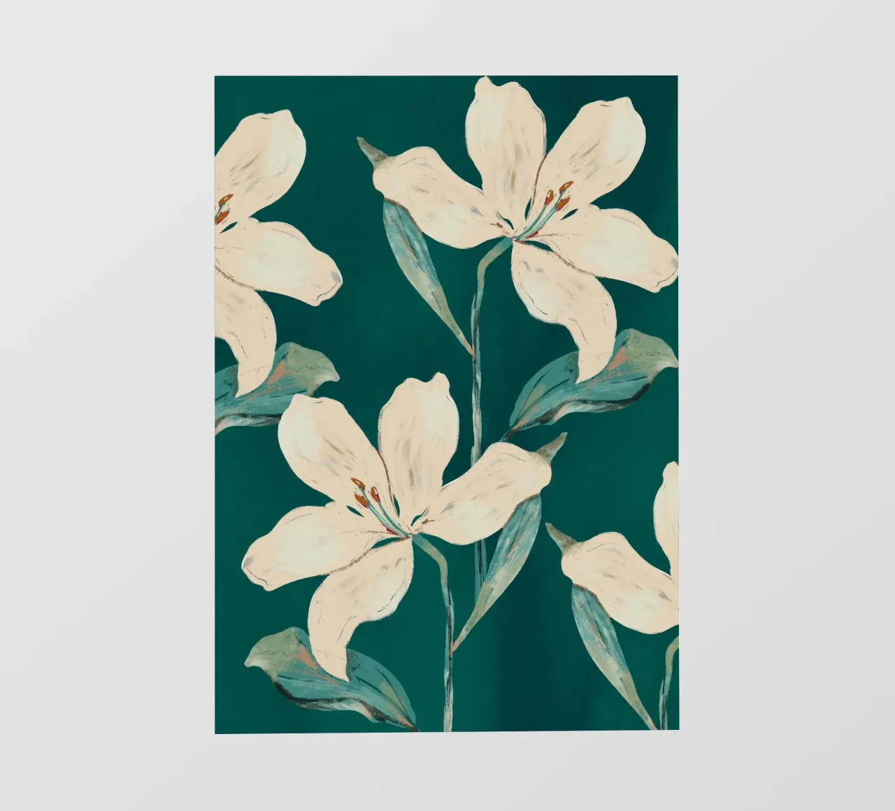 Fiori di primavera 2 telo in pvc da ThingDesign