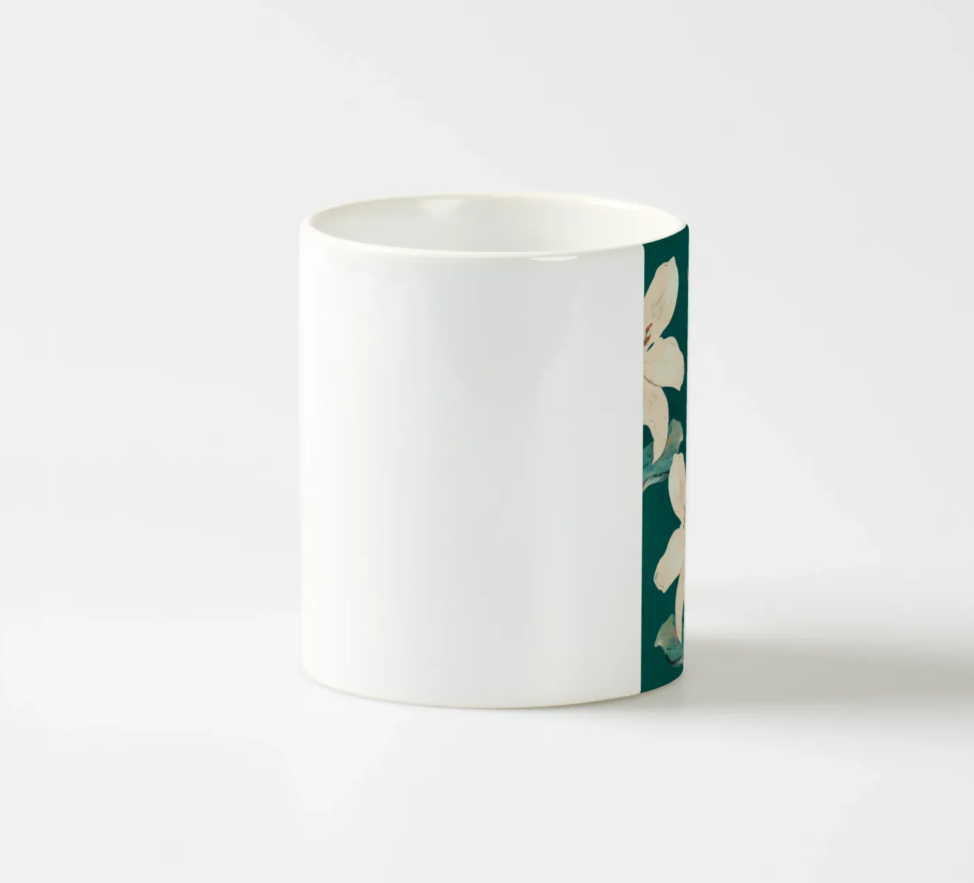 Spring Flowers 2 ceramic mug by ThingDesign