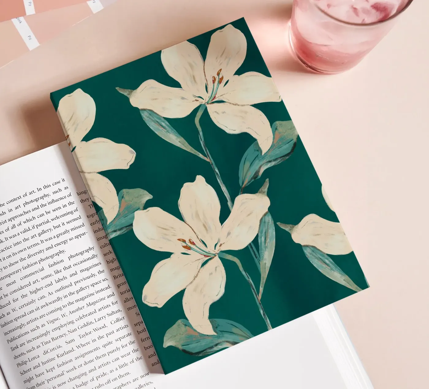 Spring Flowers 2 notebook by ThingDesign