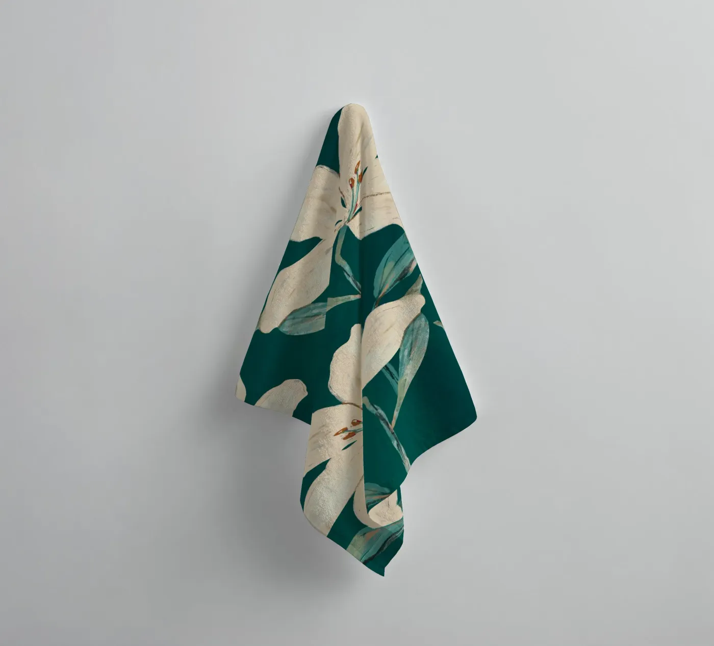 Spring Flowers 2 towel by ThingDesign