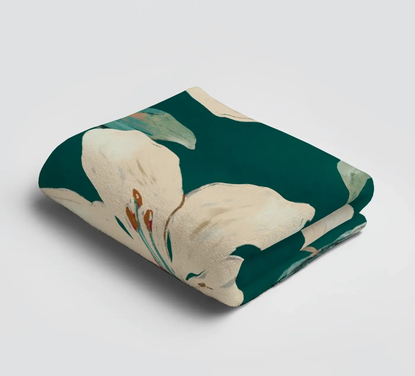 Spring Flowers 2 towel by ThingDesign