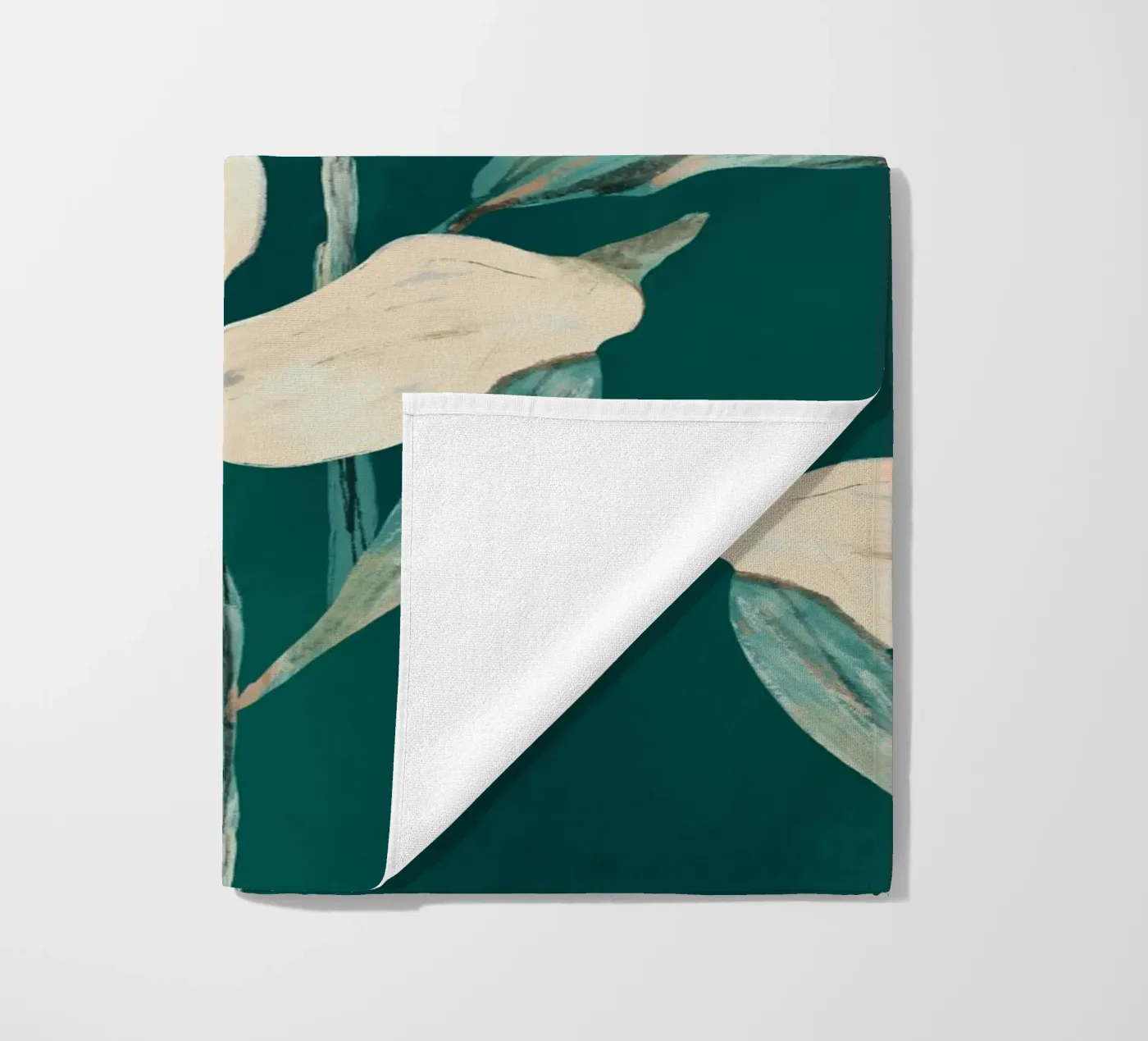 Frühlingsblumen 2 Strandtuch von ThingDesign