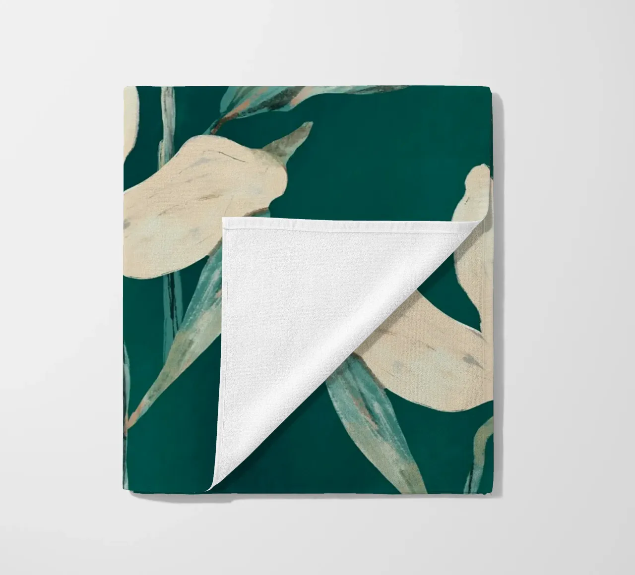 Spring Flowers 2 beach towel by ThingDesign