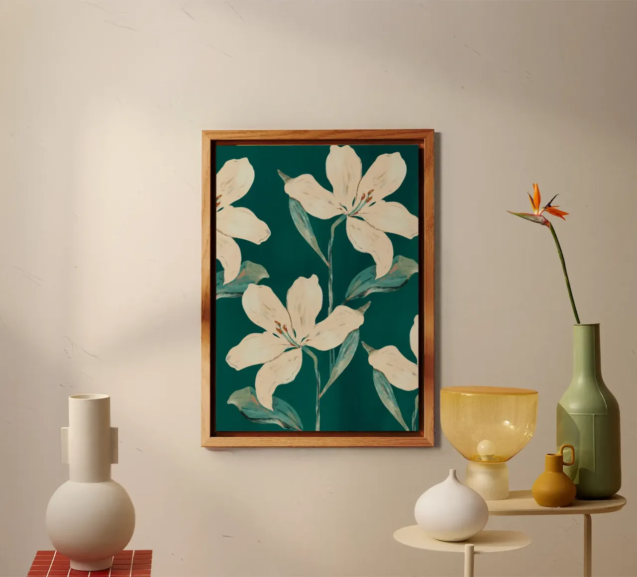 Fiori di primavera 2 alluminio dibond da ThingDesign