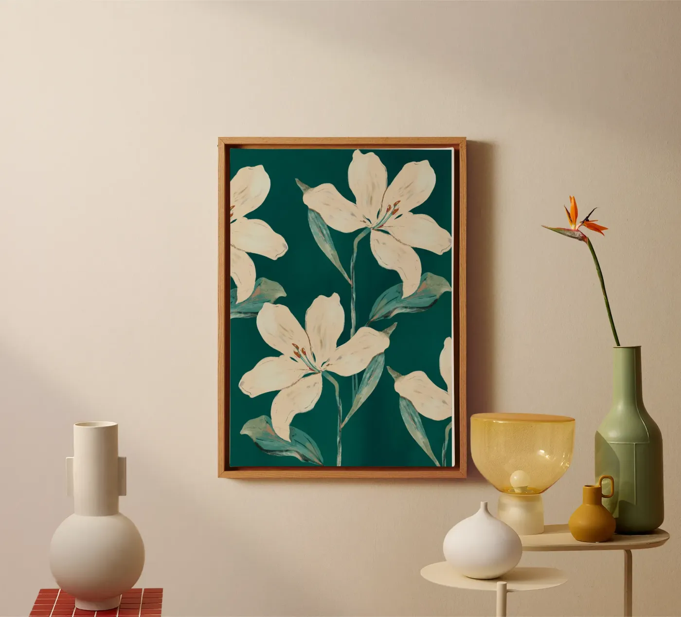 Fiori di primavera 2 tela da ThingDesign