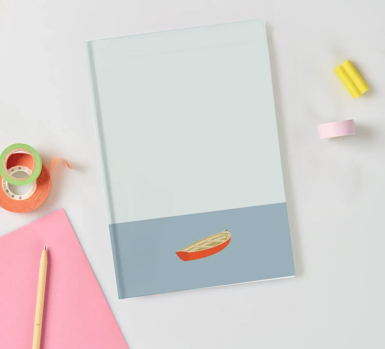 Ocaen Svømmere Boat notebook by Swen Swensøn