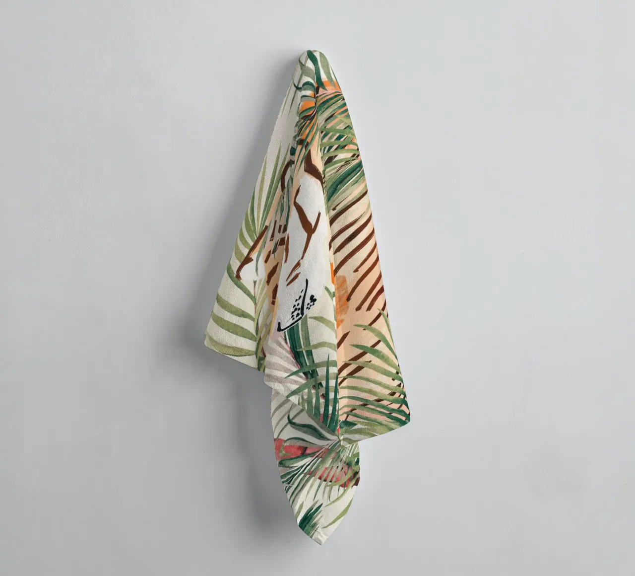 Oerwoudkat badhanddoek van ThingDesign