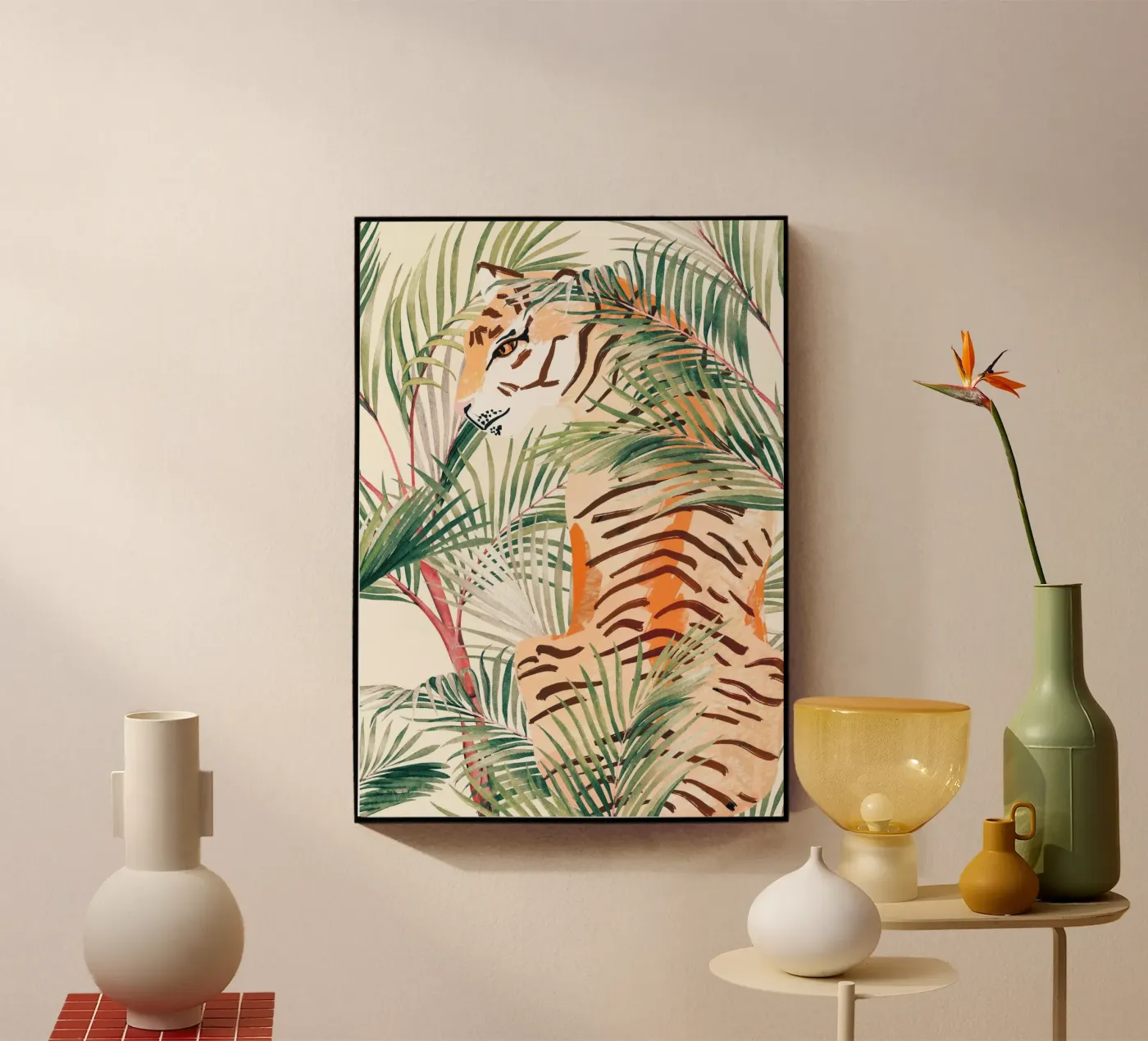 Chat de la jungle plexiglas de ThingDesign