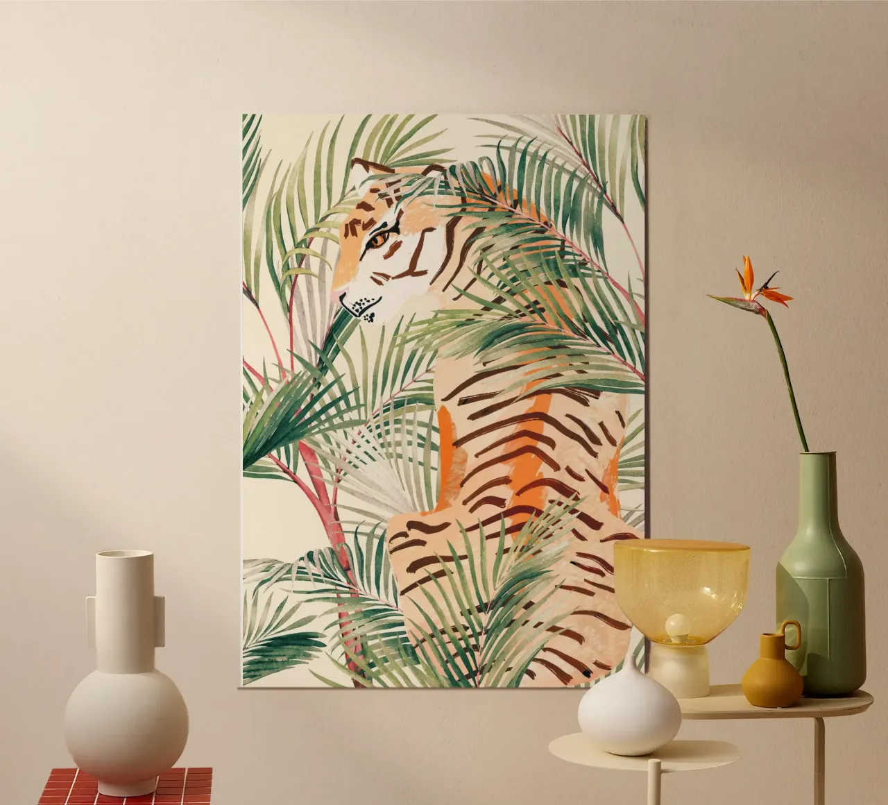 Oerwoudkat poster van ThingDesign