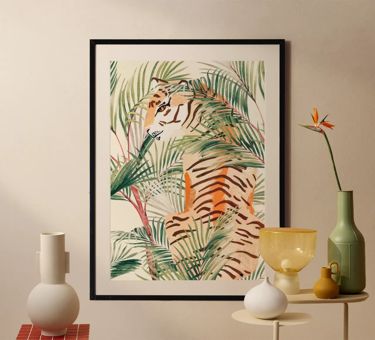 Oerwoudkat poster van ThingDesign