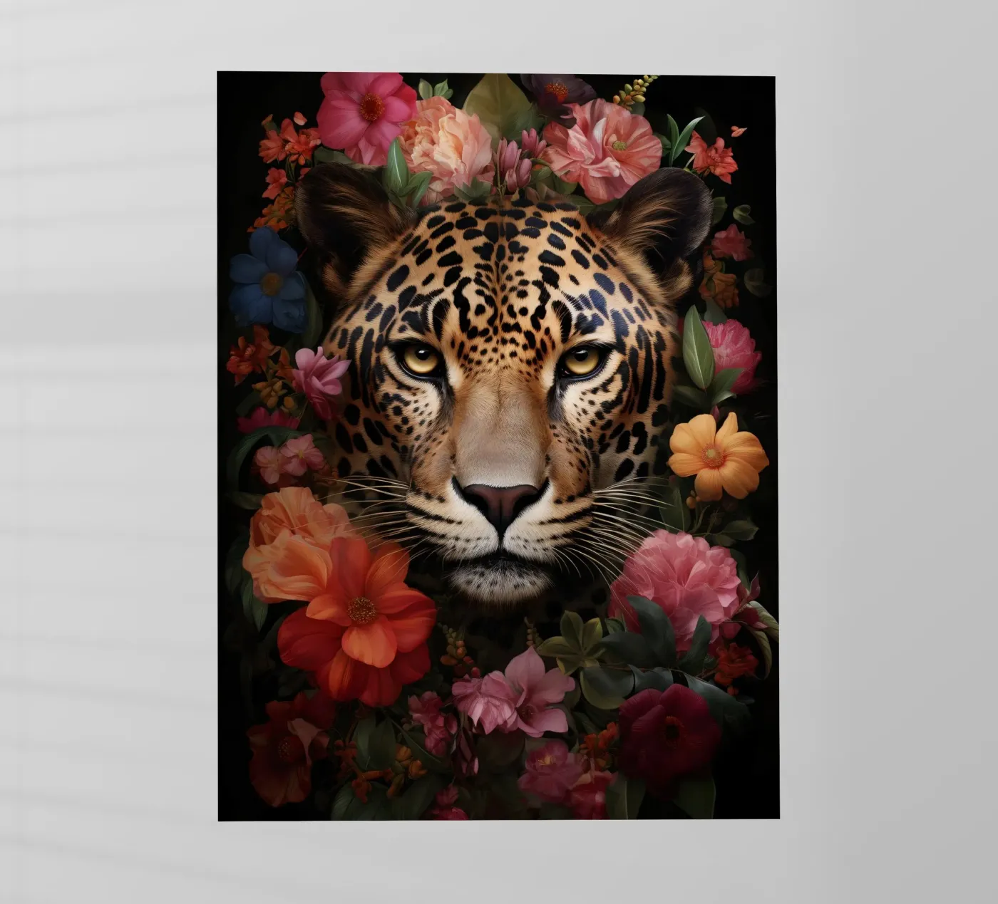 Leopard Flowers 3 pellicola backlit da Mateo