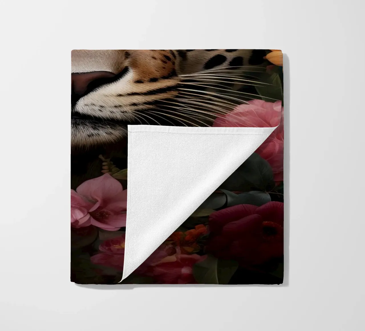 Leopard Flowers 3 telo mare da Mateo